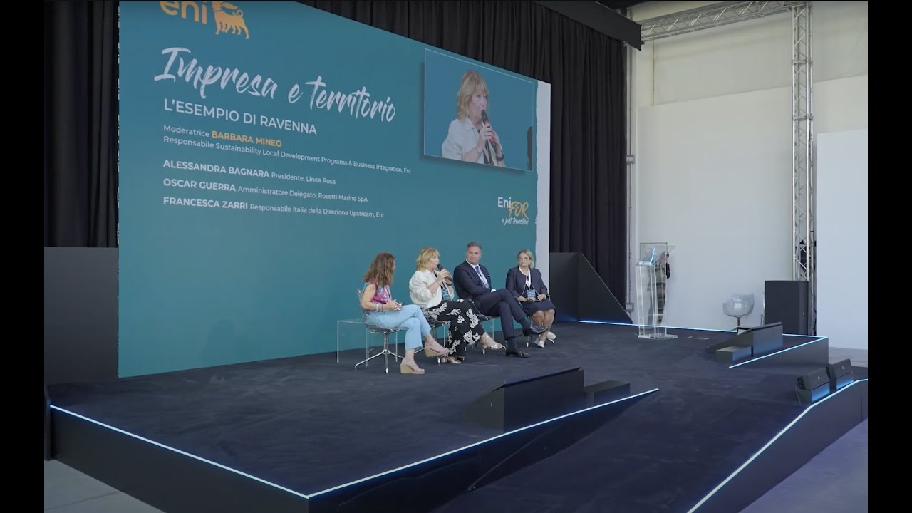 Eni For 2024 interview: Alessandra Bagnara, Oscar Guerra